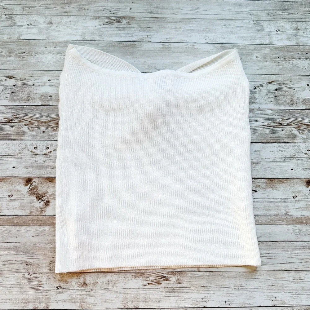 DISSH Anika Twisted Knit Top White Size US 10 NEW - Picture 5 of 7